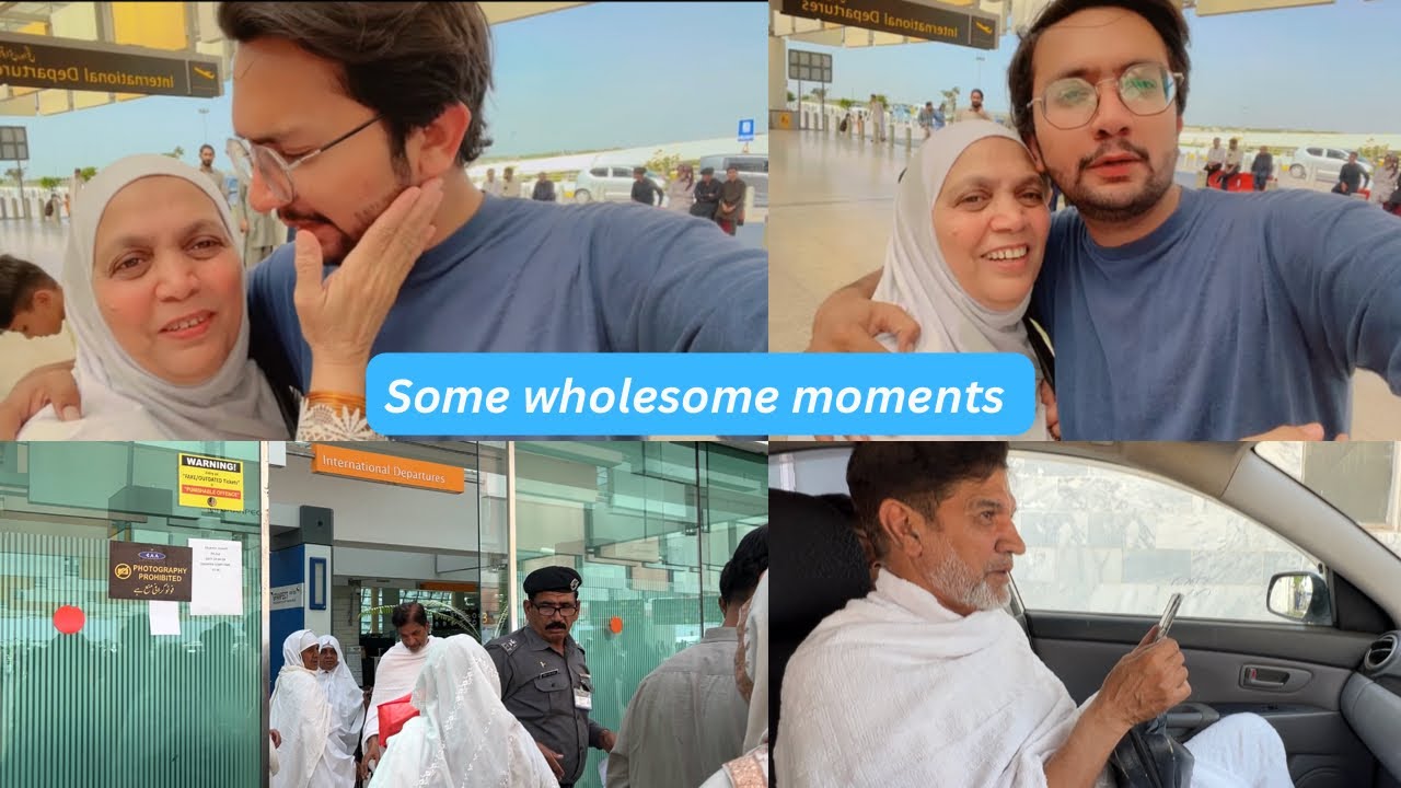 Ami abu Going to saudia for umra ❤️