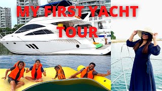 Yacht Tour | My First Yacht Tour | Singapore Yacht Cruise | Galene Yacht Tour