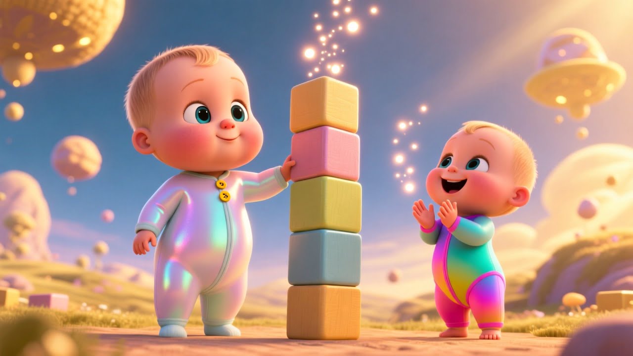 Shape World Joy 🔺🌈 Fun Kids Song | Learn Shapes & Colors