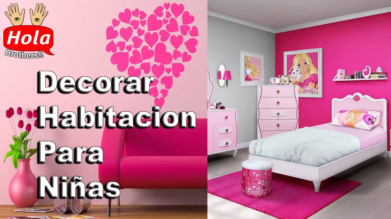 Top 9 Tips DECORAR recámaras para NIÑAS ✓ - YouTube