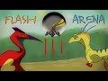 Flash arena 3  quetzalcoatlus vs megaraptor
