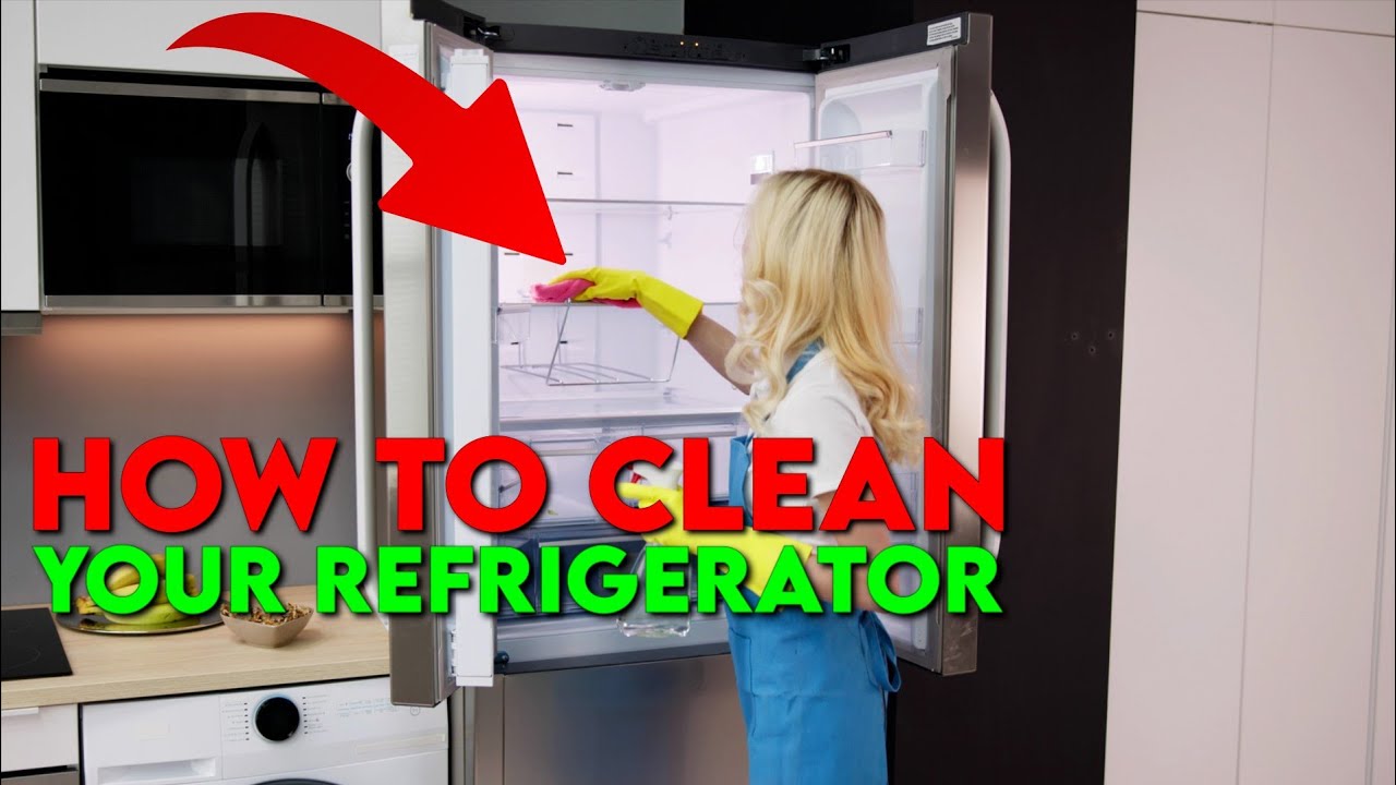 How To Deep Clean Your Fridge Step By Step, The Easy Way - YouTube