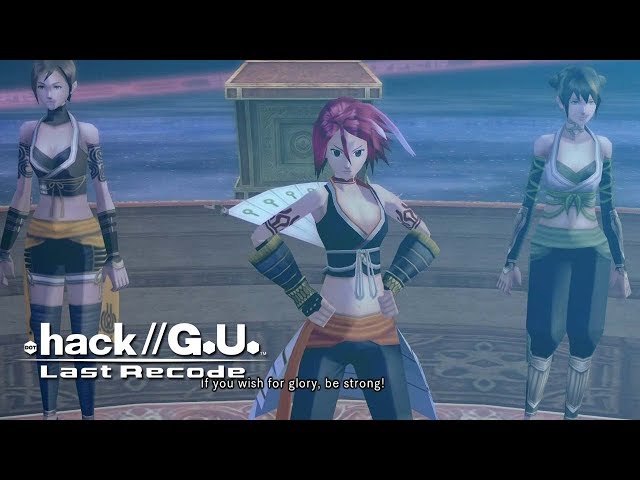 hack//G.U ザカードバトル 067 彼女 星3 ドットハック Hack//G.U. The