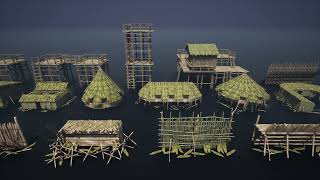 Jungle Constructions MEGABUNDLE  - Unreal Engine 5 Asset Collection