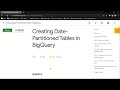 Creating Date-Partitioned Tables in BigQuery [ GSP414 ] Solution