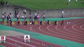 20161010静岡中部陸協記録会男子100m29組