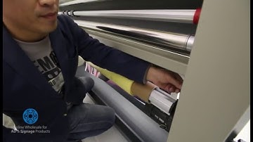 Operation of Qomolangma 63in Heavy Duty Full-Auto Roll to Roll High-End Lamination Machine