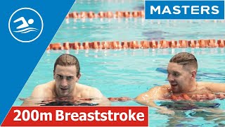 Men&#39;s 200m Breaststroke / Belarus Masters Swimming Championships 2020 / SWIM Channel