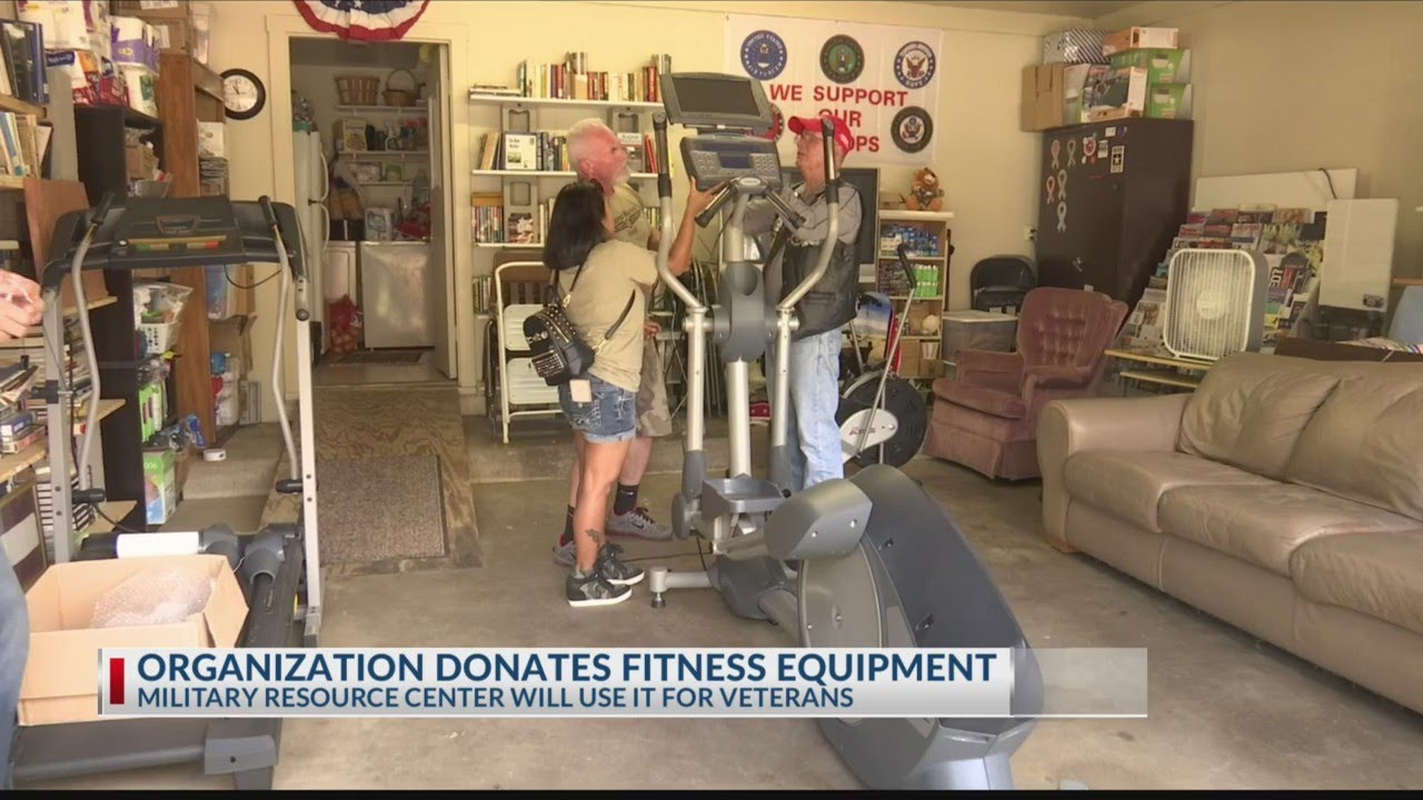 East Texas veteran organization receives fitness equipment