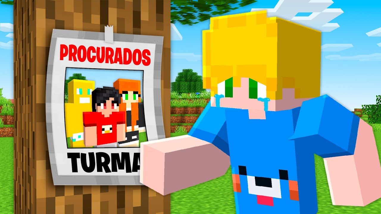 Turma de Kass e KR DESAPARECEU no Minecraft!