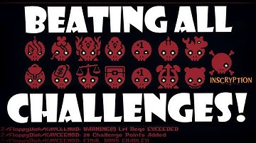 Beating all Challenges & New Pirate boss! | Inscryption Kaycee