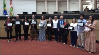 Professores são homenageados durante a Sessão Ordinária desta quinta-feira (20)