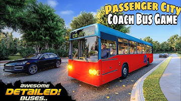 Passenger City Coach Bus Game - Gameplay Walkthrough (Android) Part 1