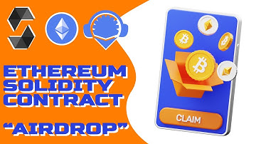 Create AirDrop Ethereum Solidity Smart Contract for your Token AirDrop WebPage.