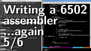 Writing a 6502 assembler for CP/M-65, part 5/6