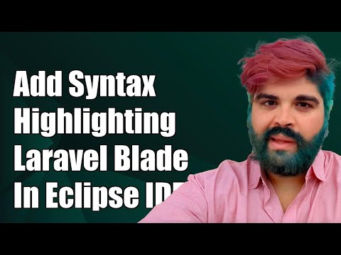 How to Add Syntax Highlighting for Laravel Blade Files in Eclipse IDE