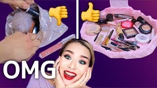 コスメポーチに革命！！これを知ったら他の使えない笑！makeup pouch