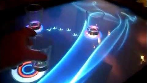 Interactive Multi Touch Table Projection