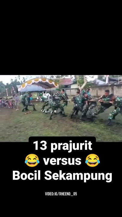 TNI vs Bocil, Siapa pemenangnya?