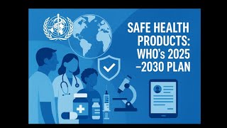 🌐💊 WHO Roadmap for Safe Health Products 2025–2030 | Audiobook Podcast | Quality Access for All 🎧📘🛡️