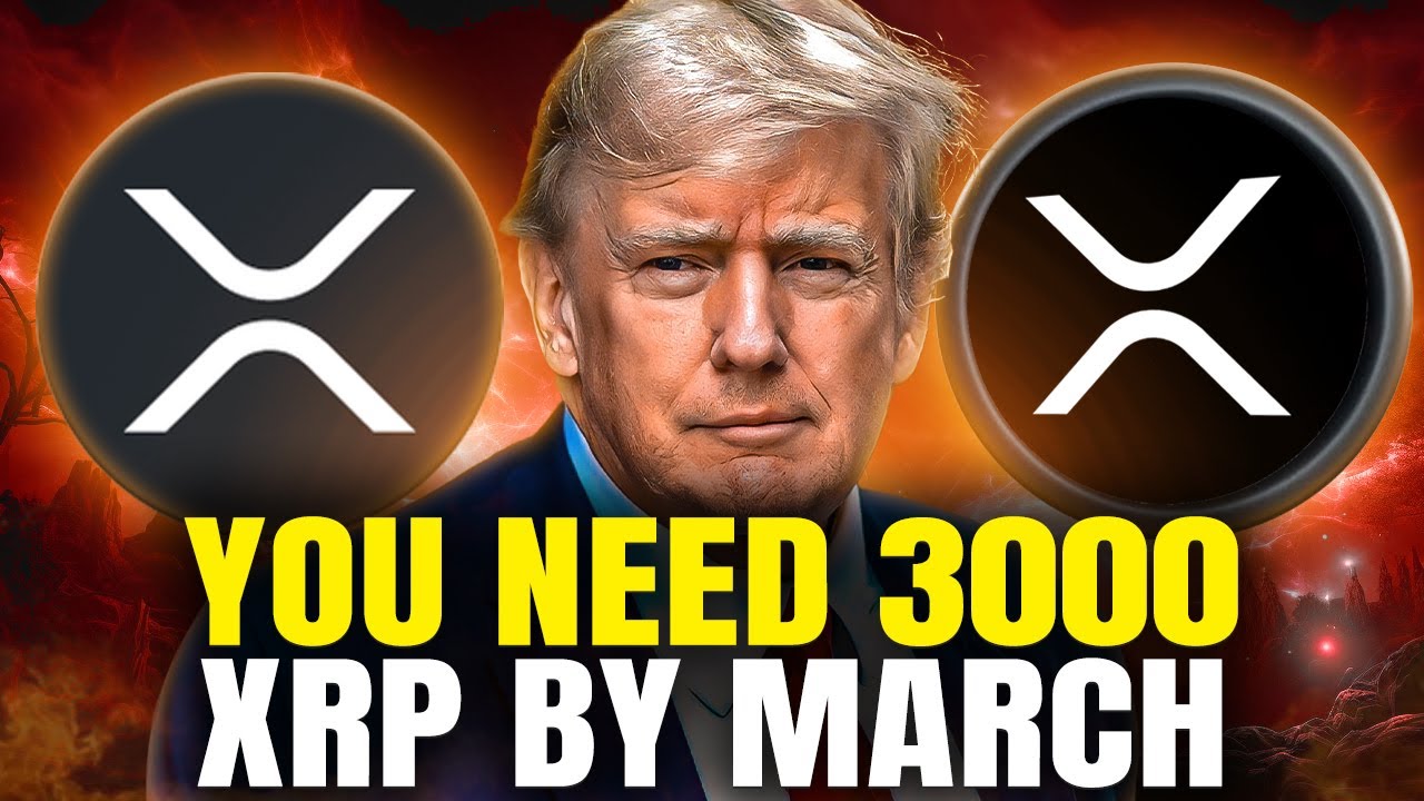 YOU NEED 3000 XRP BY MARCH (0,000 CONFIRMED?!)
