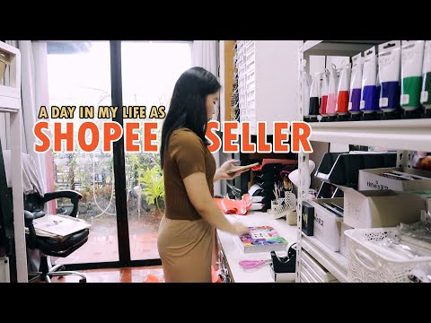 A Day in My Life as a Shopee Seller VLOG