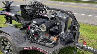 Wolfe Ridge Mfg 35 Sho Log Splitter - Gun Metal Grey