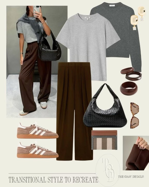 Chic Transitional Adidas Samba & Trousers Outfits to Recreate