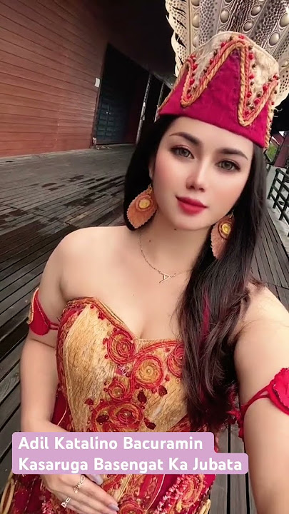 Adil Katalino Bacuramin Kasaruga Basengat Ka Jubata | Gadis Dayak #shortvideo #dayak #gawaidayak2023