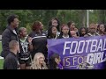 Zay Flowers, Isaiah Likely Kickoff Girls Flag Football Season at the Ravens Boys and Girls Club
