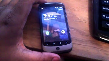 Gingerbread (Android 2.3) Screen Off Animation