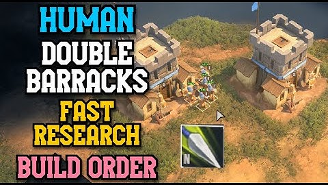 The Scouring Human Double Barracks Fast Damage Research Build Order - Classic Reforged