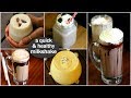 5 quick & healthy milkshake recipes | 5 तरह के स्वस्थ मिल्कशेक 5 मिनट में बनाये