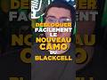 DÉBLOQUER le NOUVEAU CAMOUFLAGE "OPULENCE" FACILEMENT sur Warzone ! (camo blackcell) #warzone #cod