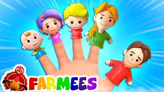finger family song daddy finger song nursery rhymes kids songs baby cartoon farmees