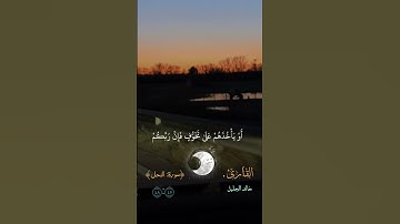 Sourate an nahl سورة النحل #القرآن_الكريم #خالد_الجليل