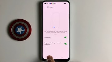 Simply touch and hold the Recent button to open the app in split screen OPPO Reno7 Z 5G Android 11