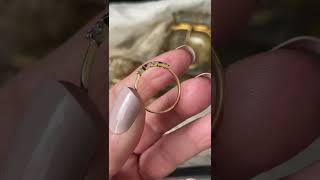 Vintage 18ct Yellow Gold Ruby And Diamond Ring Net Worth