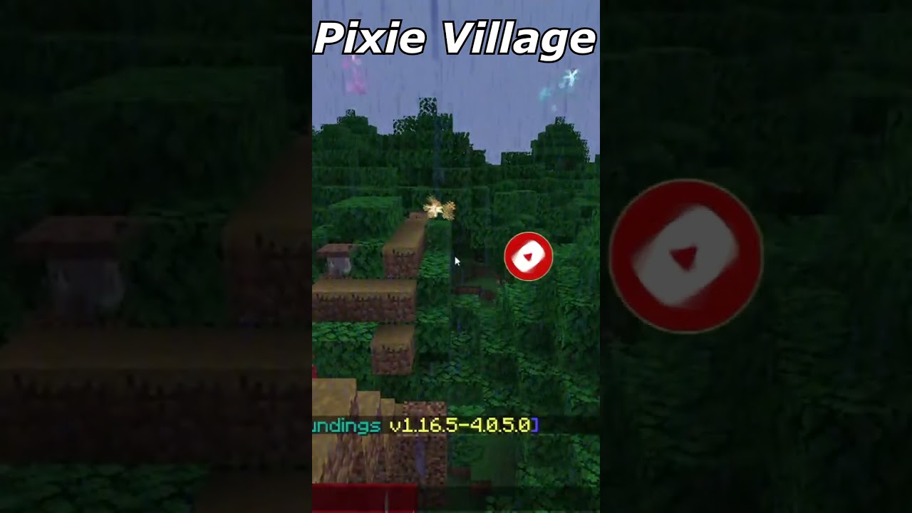 I FOUND a PIXIE VILLAGE in MINECRAFT 
