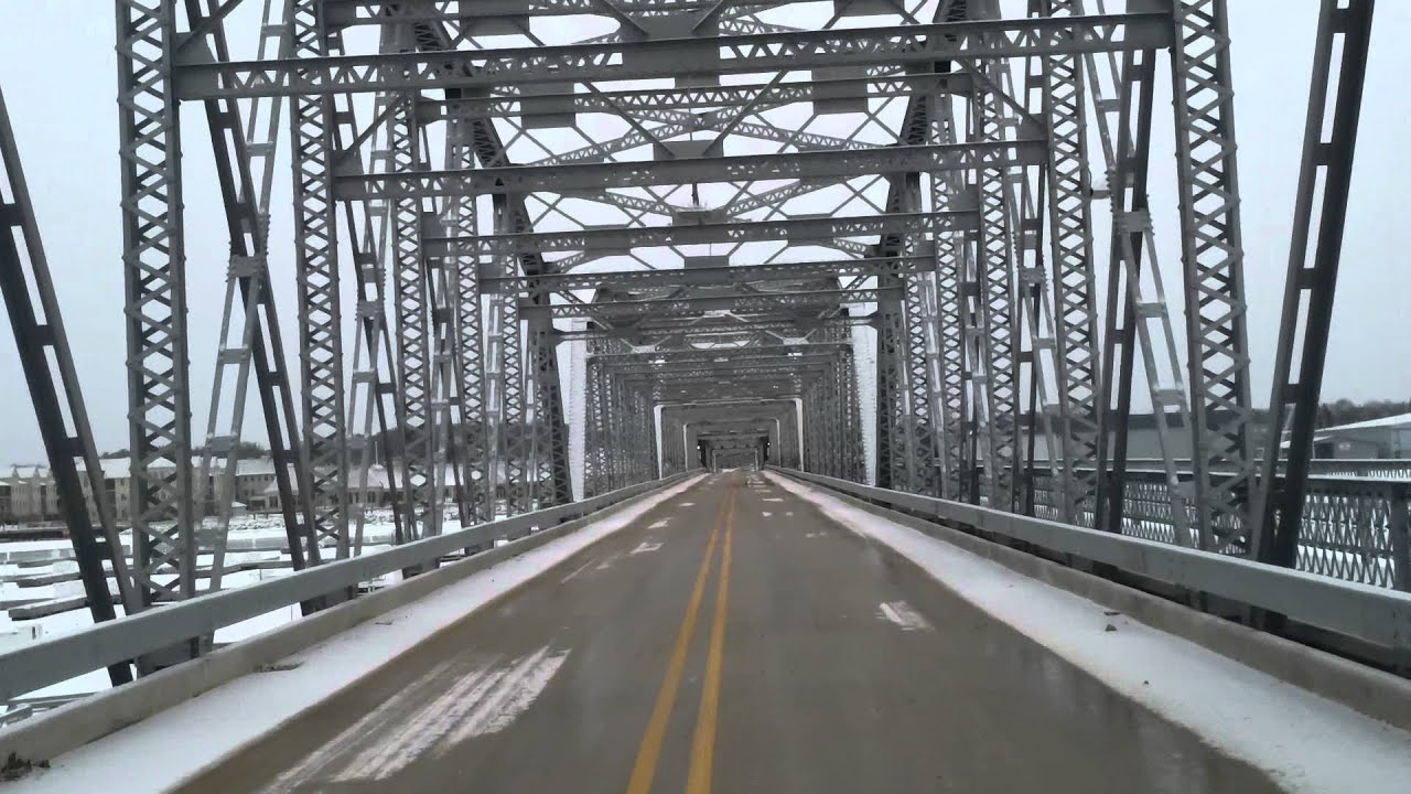 Sturgeon Bay Steel Bridge in Winter YouTube
