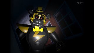 Glamrock Freddy is turned into a Nightmare in FNaF 4! (FNaF 4 Mods)