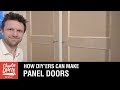 How to Make Panel Doors with Basic Tools! Video 1/6