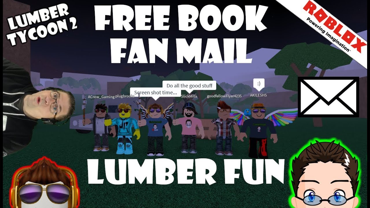 Roblox Lumber Tycoon 2 Book Giveaway Fan Mail And Fun - roblox lumber tycoon 2 win my book
