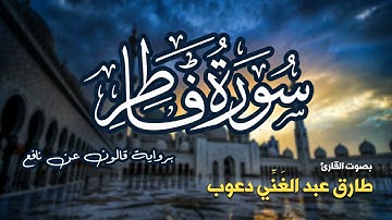 تلاوة مرتبة لسورة فاطر كاملة بصوت القارئ طارق دعوب - Surah Fatir Tariq Daawob