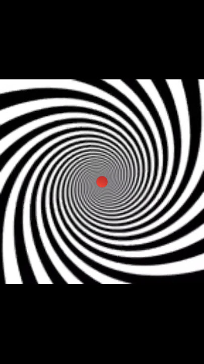 mira el punto rojo   sin pestañar y después mira a tu alrededor y verás tus paredes moviéndose
