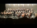 Temecula valley symphony chorus singing a clip of carmina burana