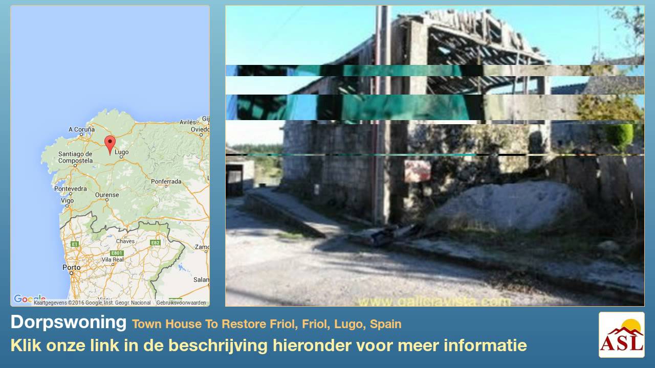 Dorpswoning te Koop in Town House To Restore Friol, Friol, Lugo, Spain