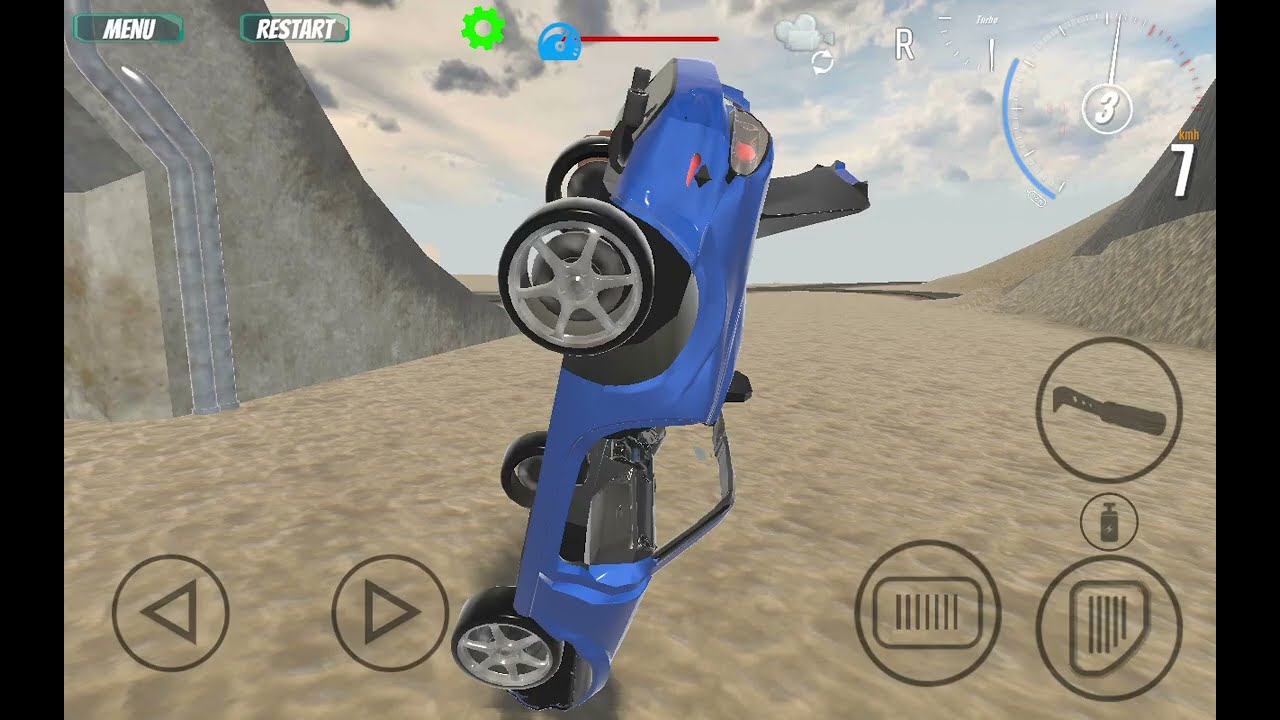 playing car crash simulator 5
