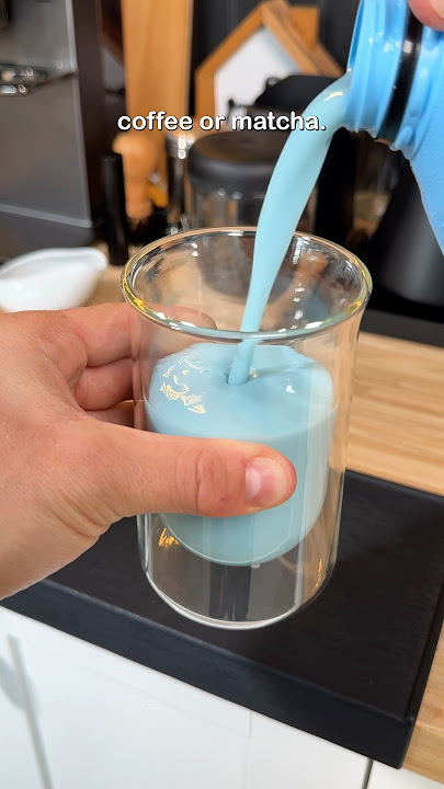 Blue milk taste test