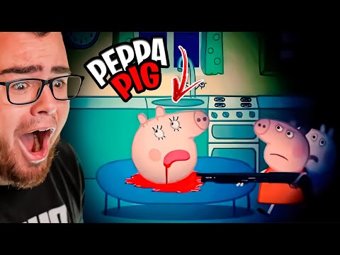 Reacting to Another EVIL PEPPA PIG Nightmare!